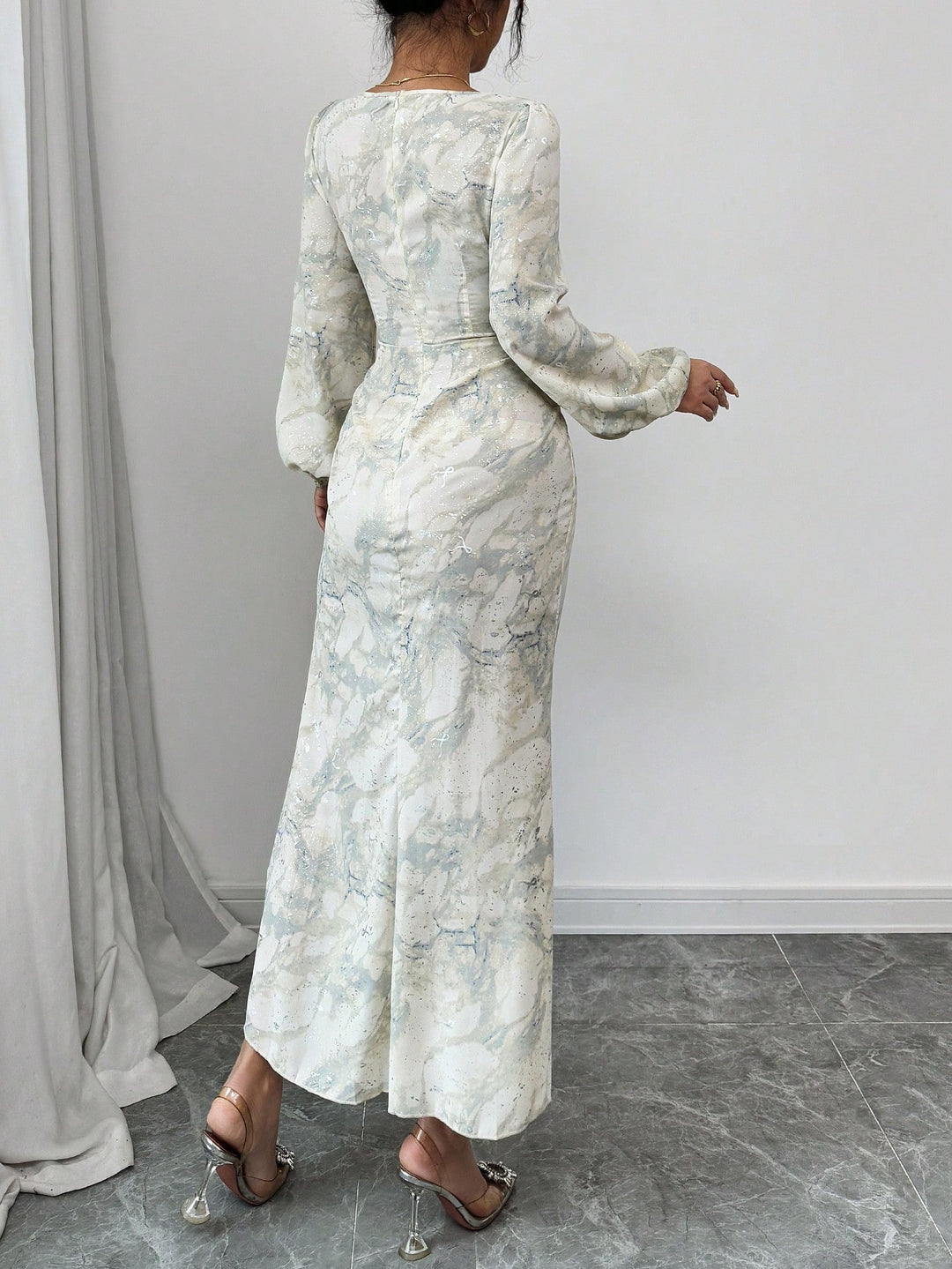 Rochie maxi SHEIN, albastru