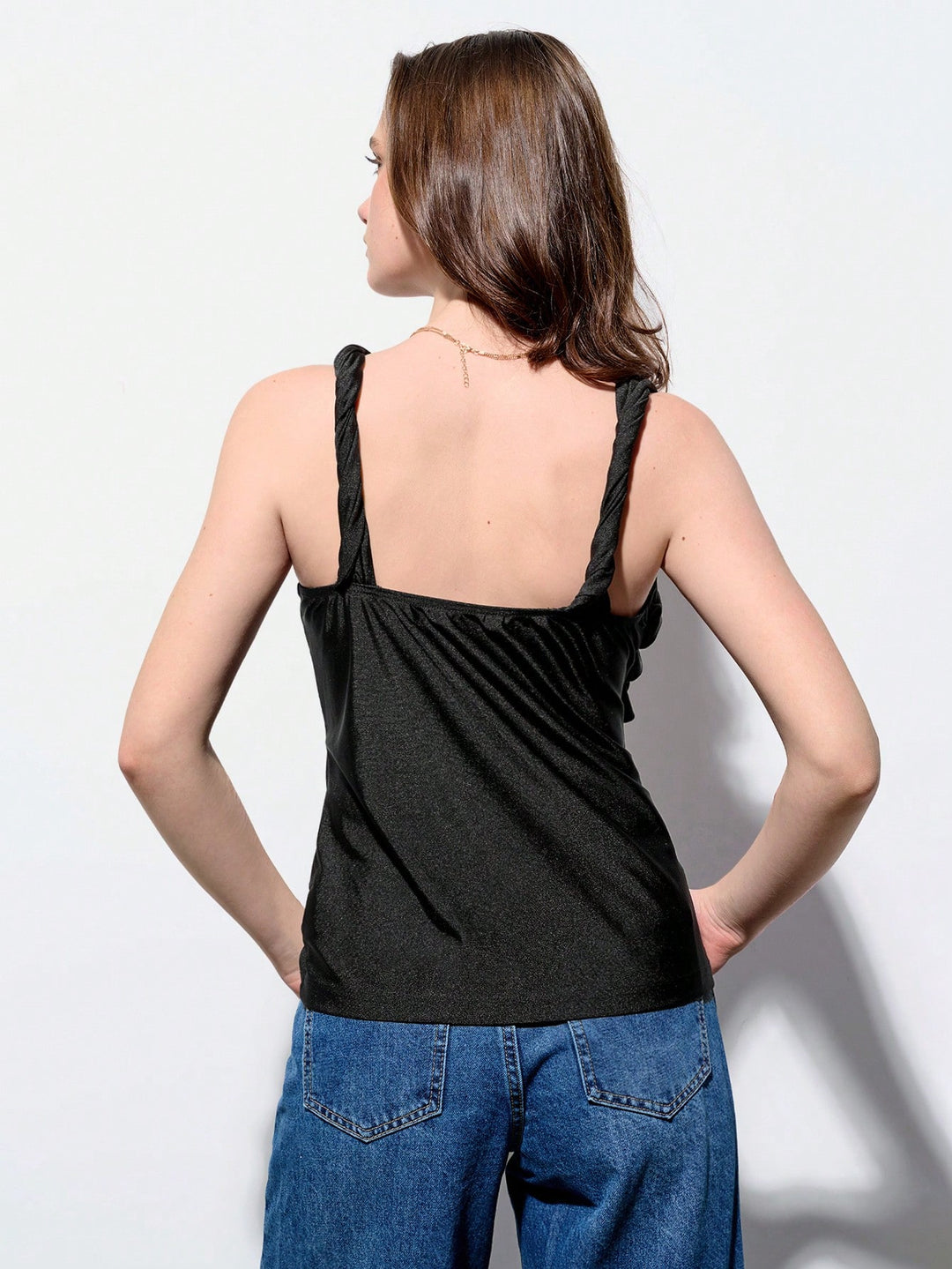 Top SHEIN, negru