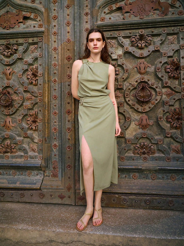 Top SHEIN, verde