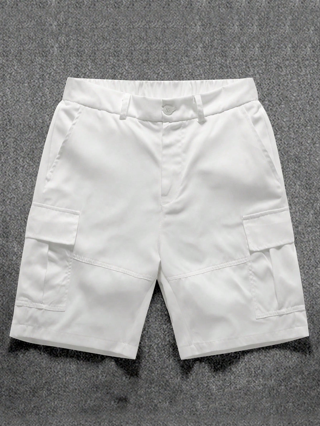 Pantaloni scurți SHEIN, alb