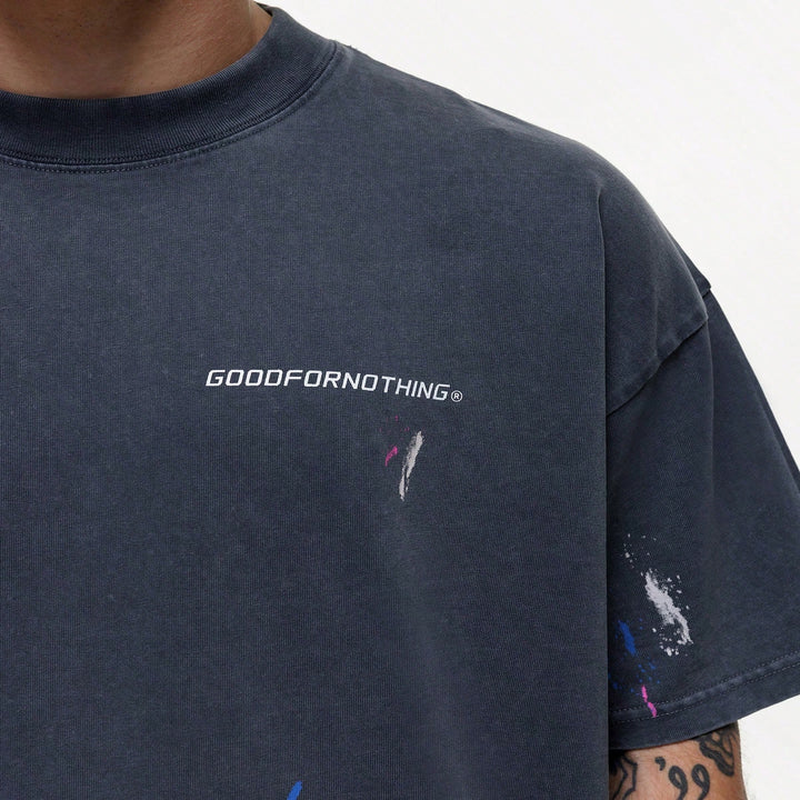 GOODFORNOTHING póló, szürke