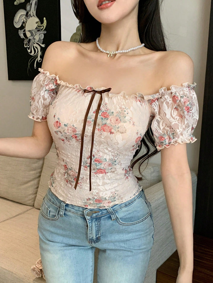Top SHEIN, bej
