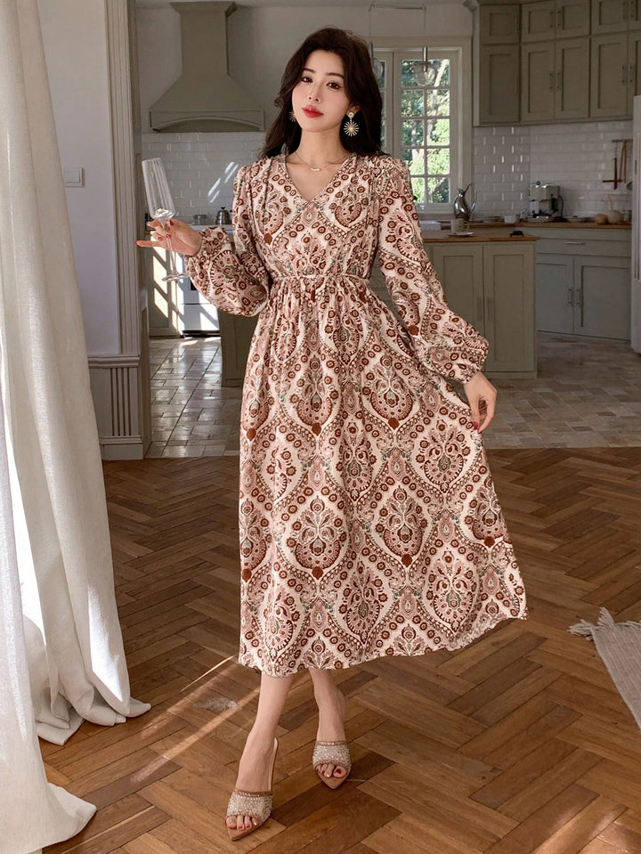 Rochie midi SHEIN, roșu