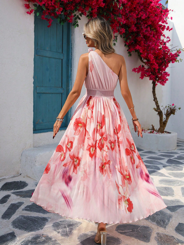 Rochie maxi SHEIN, roz