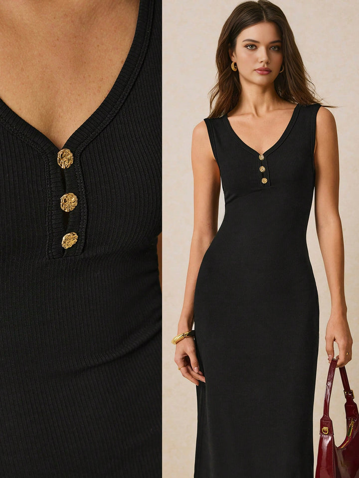 Rochie maxi SHEIN, negru
