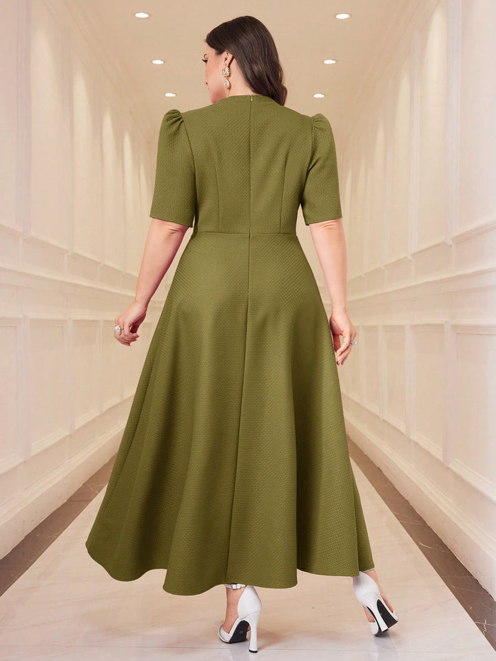 Rochie SHEIN, kaki