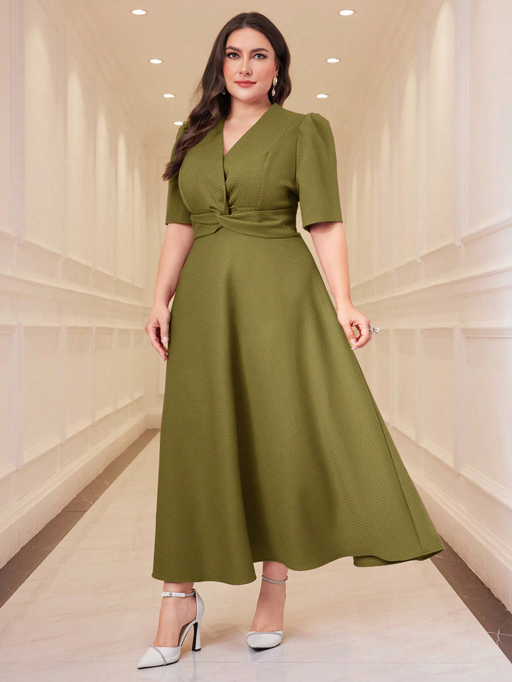 Rochie SHEIN, kaki