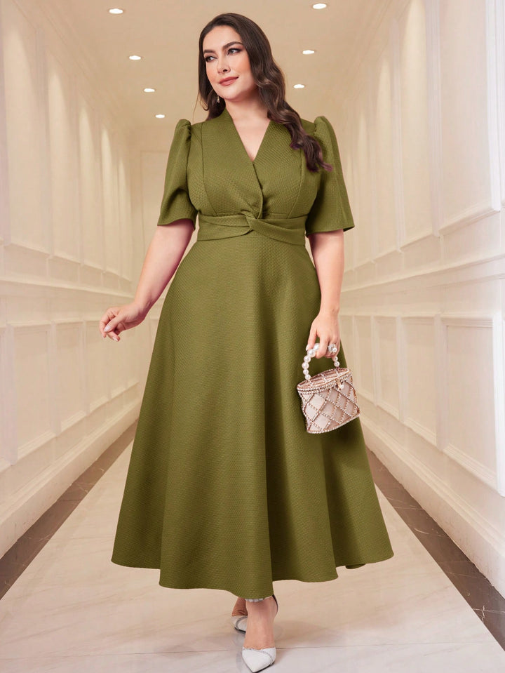 Rochie SHEIN, kaki