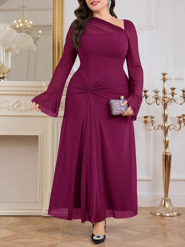 SHEIN maxi ruha, lila