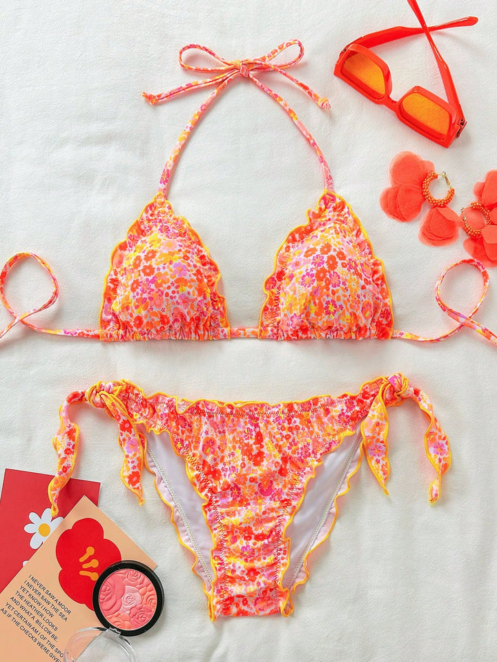 Set bikini SHEIN, mix culori