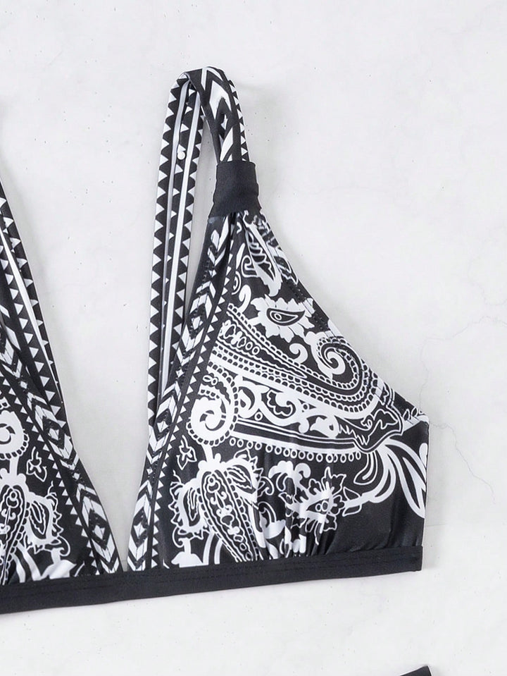 Set bikini SHEIN, negru
