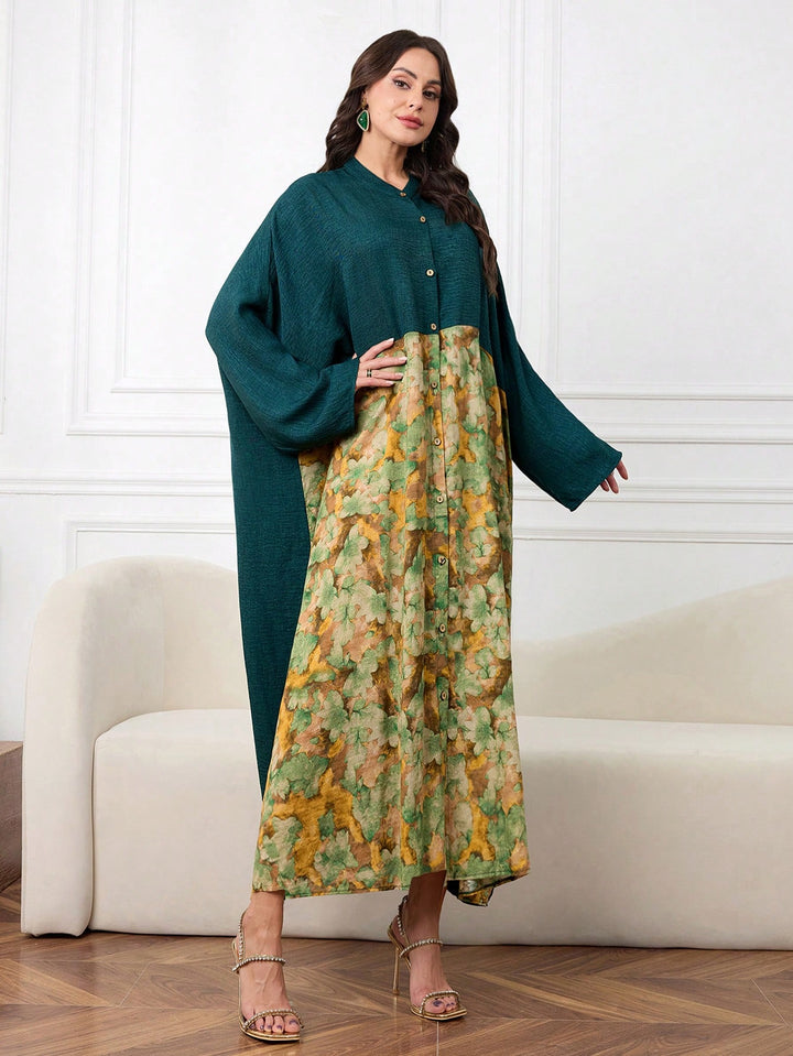 Rochie maxi SHEIN, mix culori