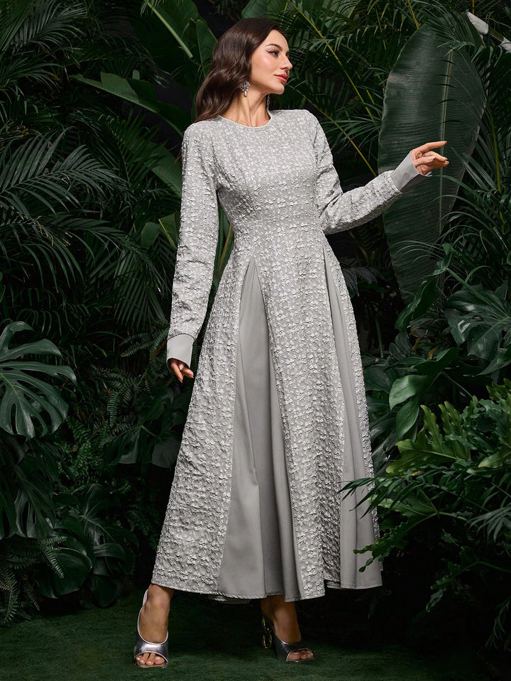 Rochie maxi SHEIN, gri