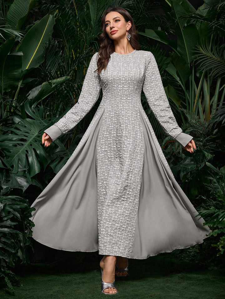 Rochie maxi SHEIN, gri