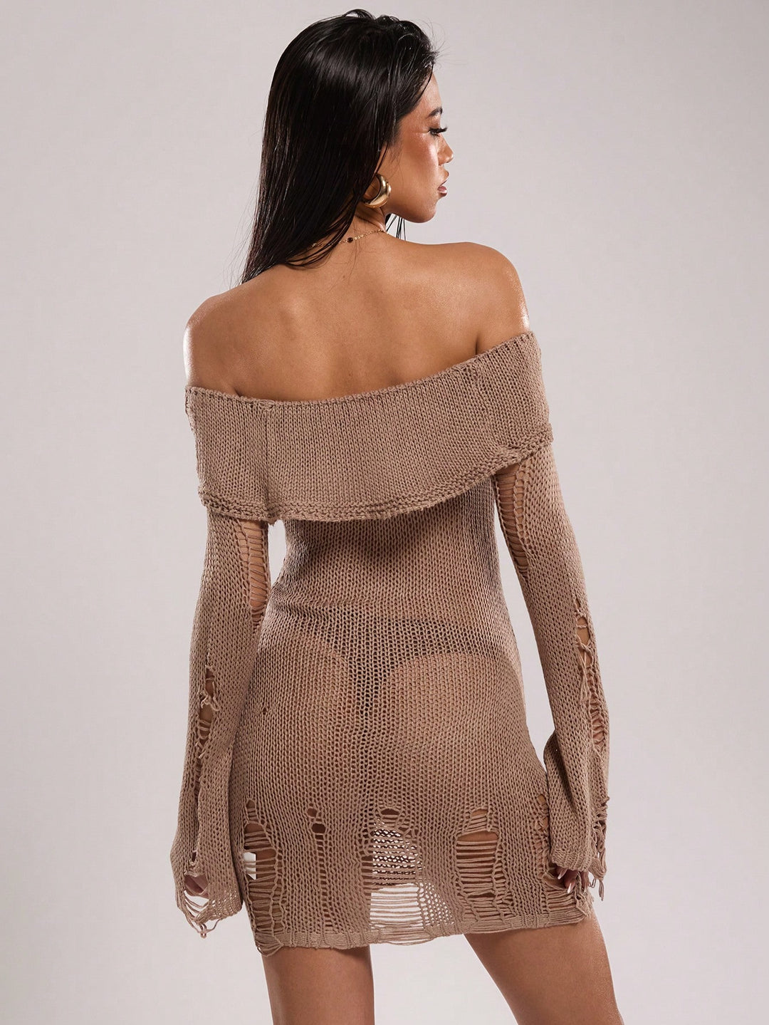 SHEIN ruha, khaki