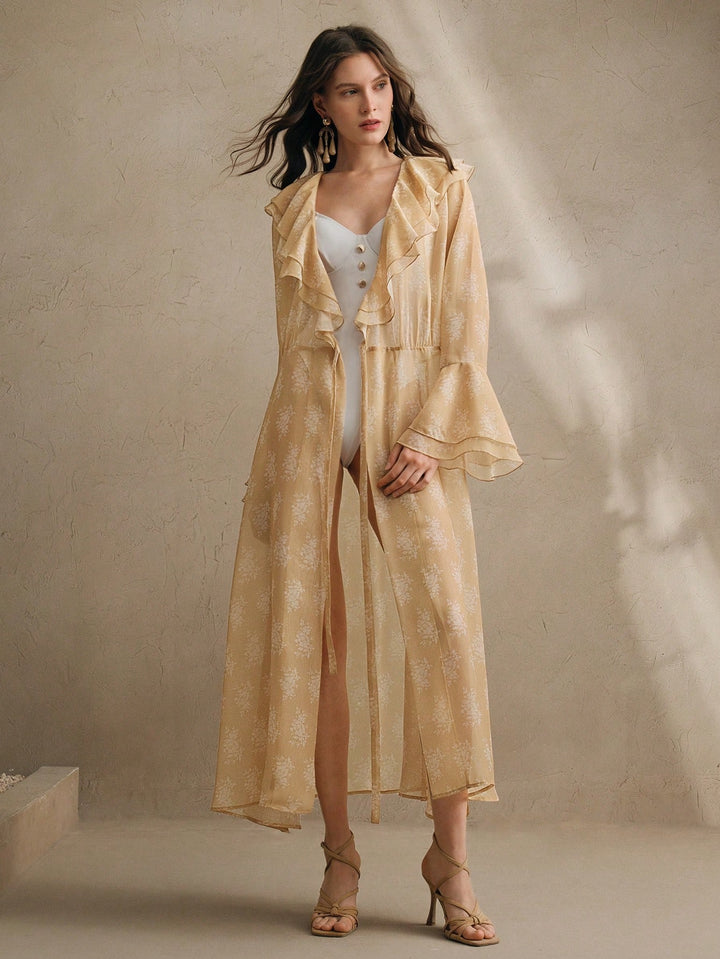 Kimono SHEIN, galben