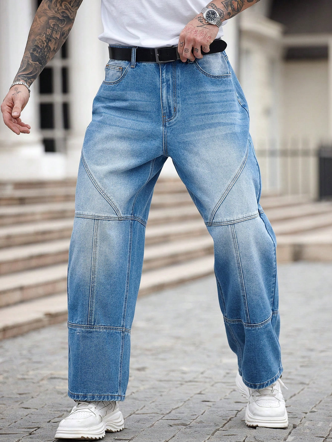 Jeans SHEIN, albastru