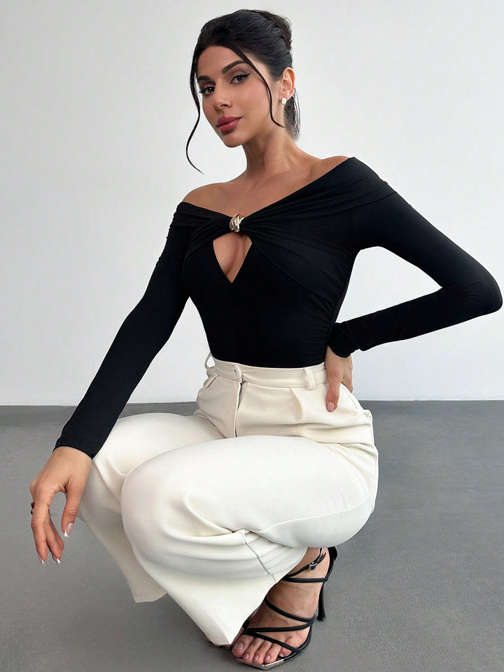 SHEIN body, fekete
