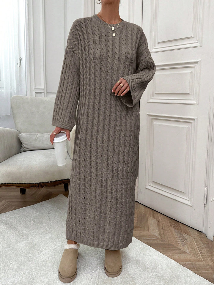 Rochie maxi SHEIN, maro