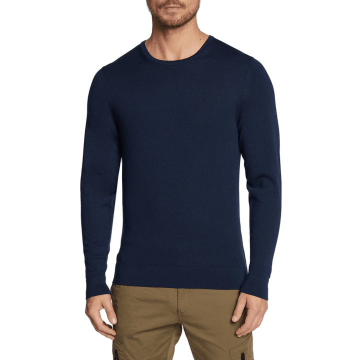 Pulóver CALVIN KLEIN, tengerészkék