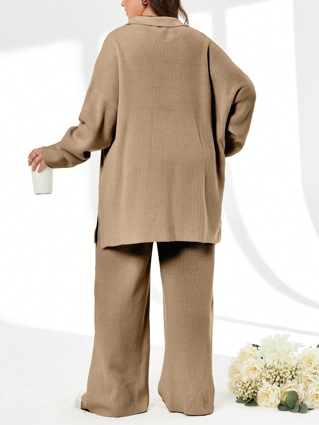 SHEIN együttes, barna