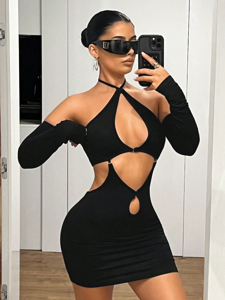 Rochie mini SHEIN, negru