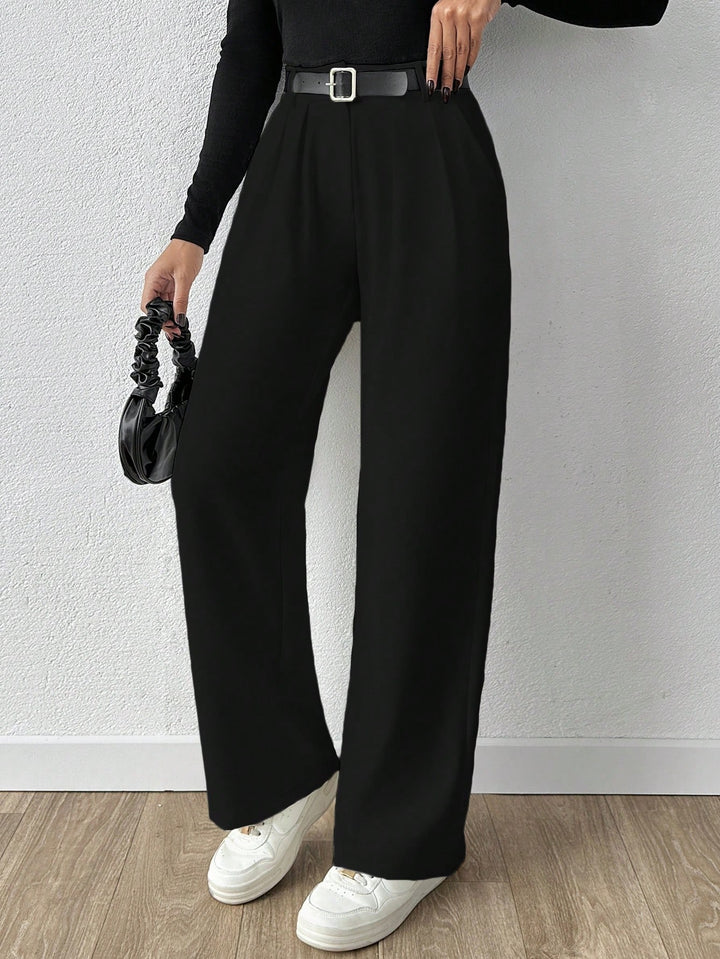 Pantaloni SHEIN, negru