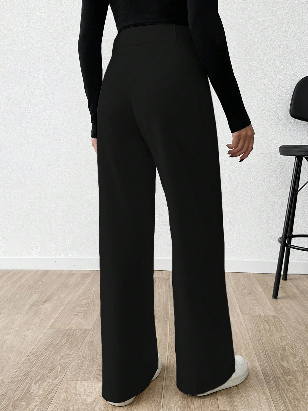 Pantaloni SHEIN, negru