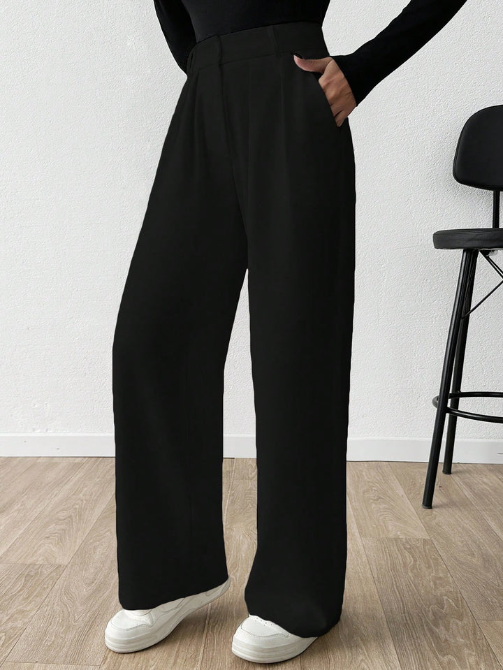 Pantaloni SHEIN, negru