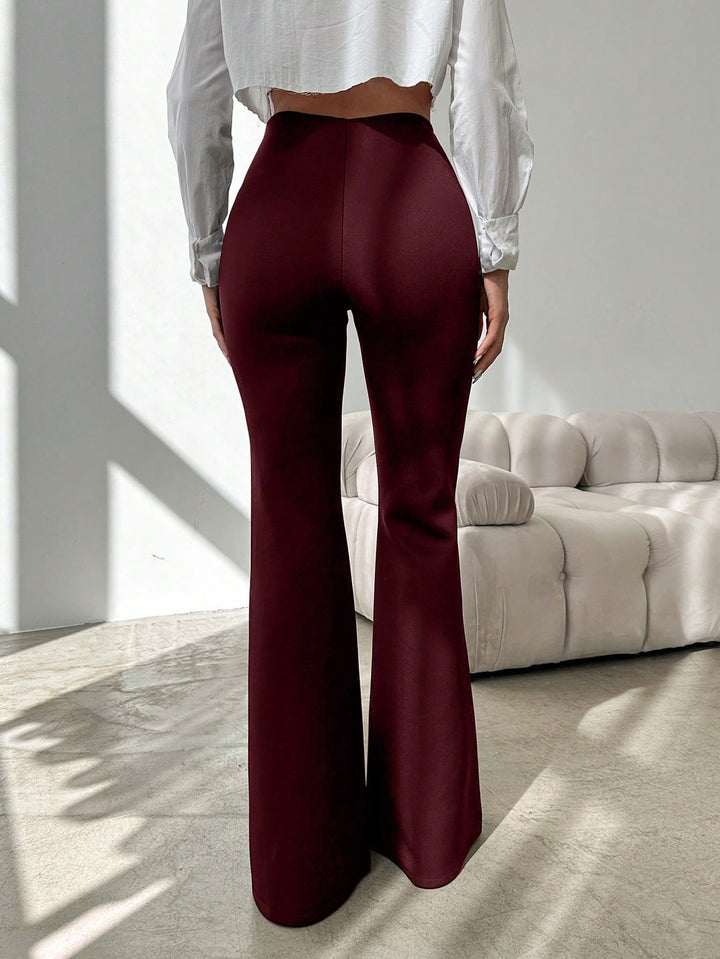 Pantaloni SHEIN, vișiniu