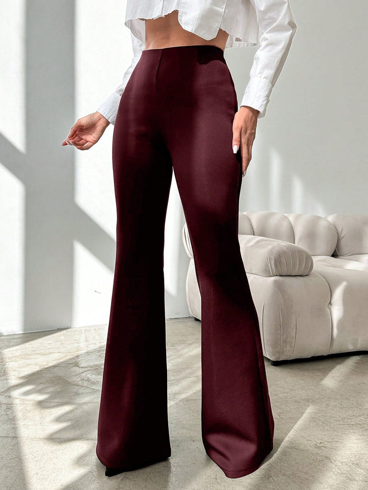 Pantaloni SHEIN, vișiniu