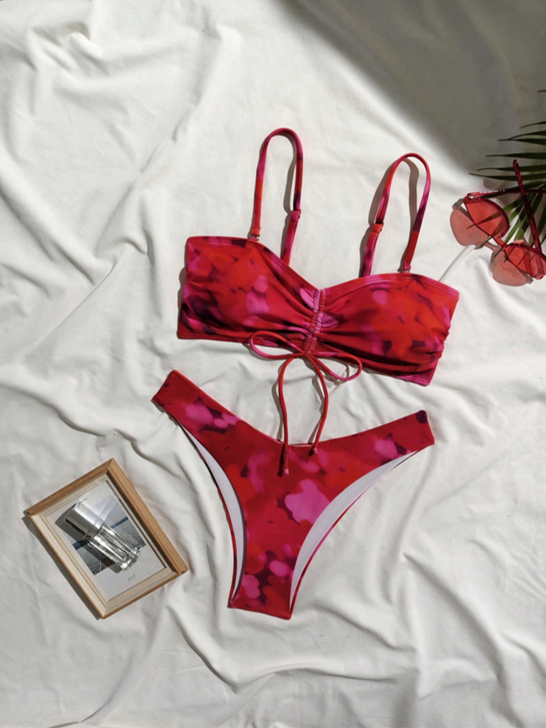 Set bikini SHEIN, roșu