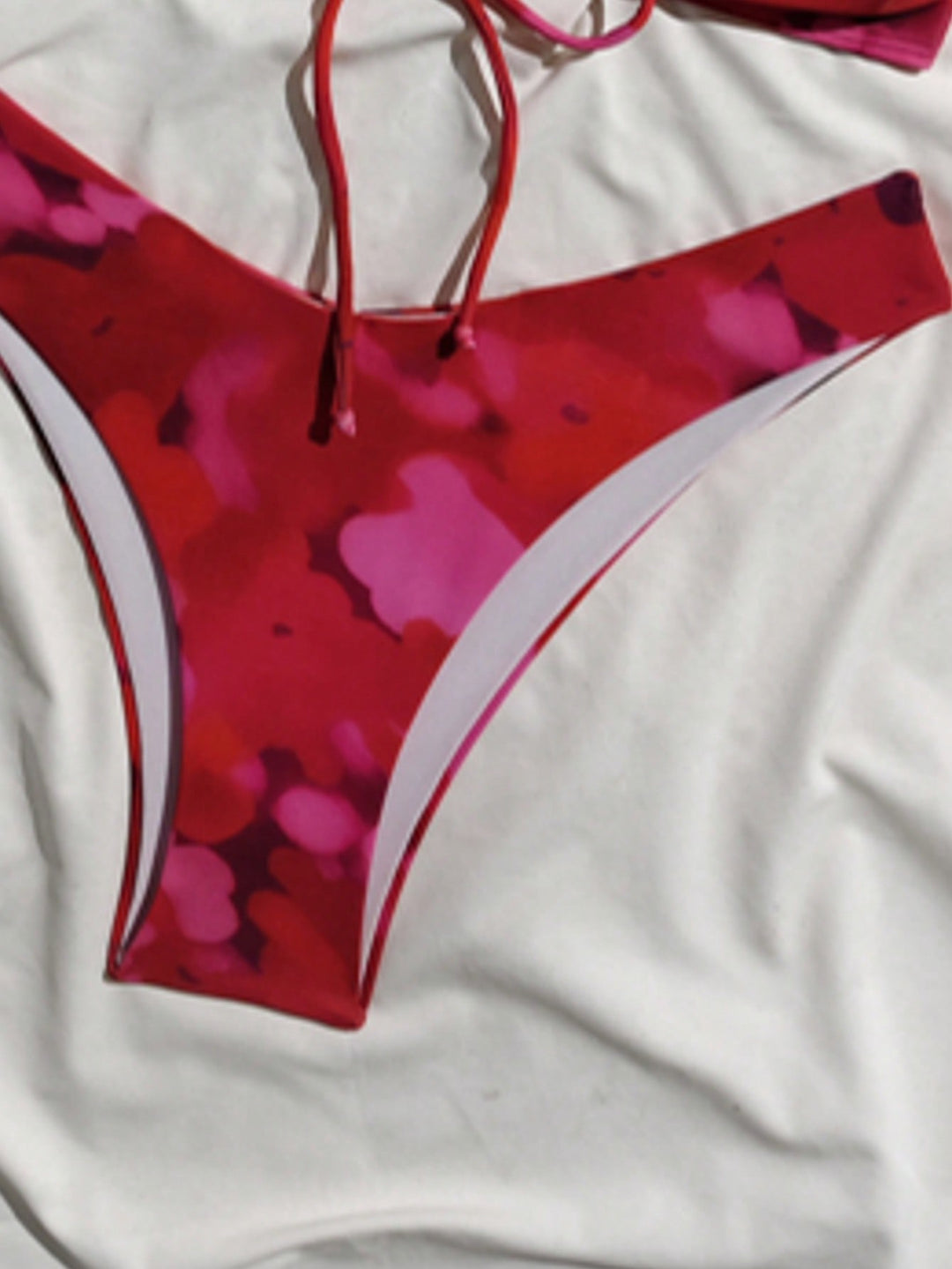 Set bikini SHEIN, roșu