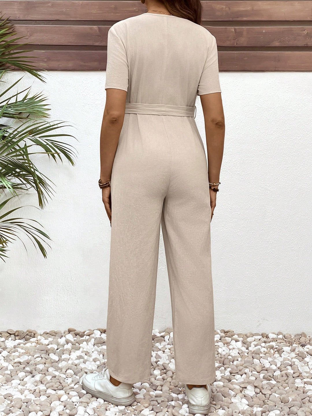 SHEIN overál, khaki