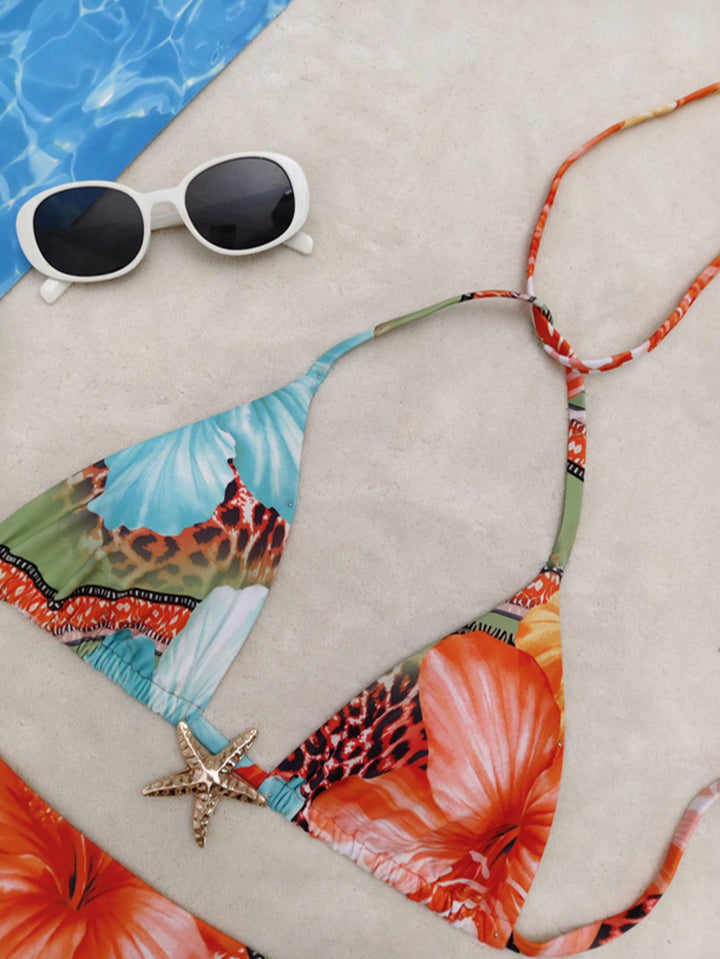 Set bikini SHEIN, animal print