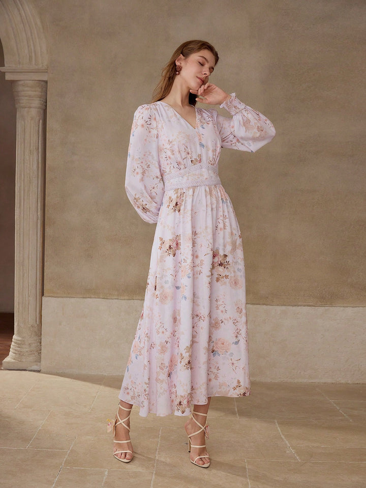 Rochie maxi SHEIN, roz