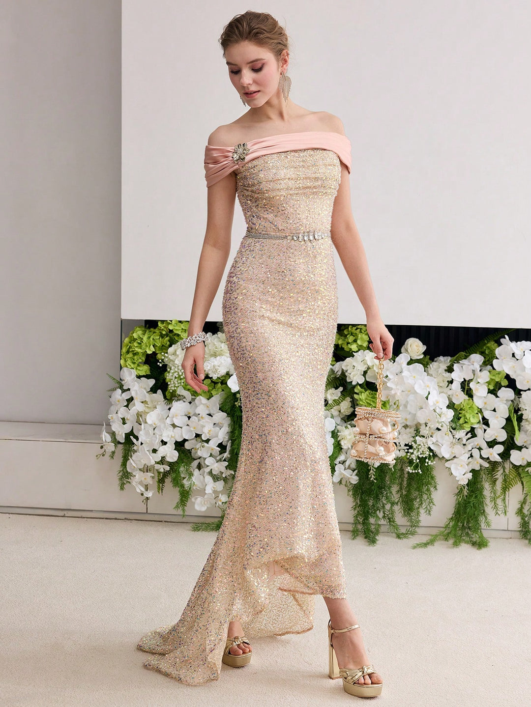 Rochie SHEIN, mix culori