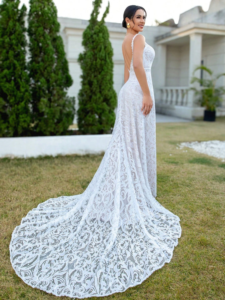 Rochie de mireasă SHEIN, alb