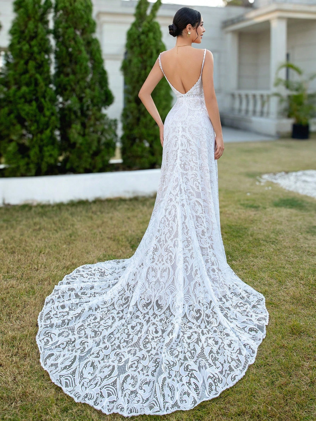 Rochie de mireasă SHEIN, alb