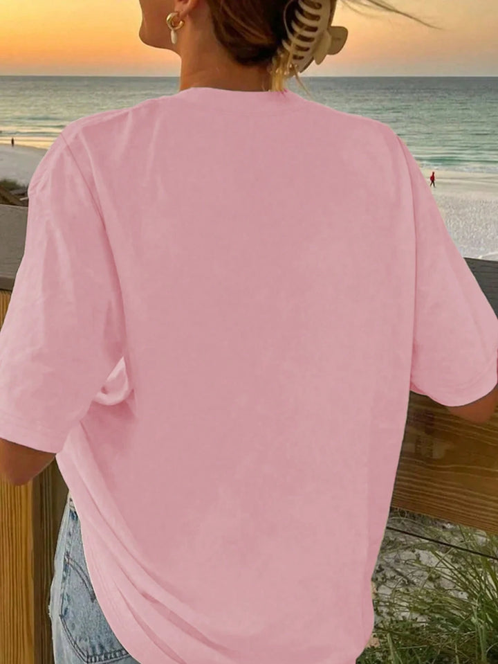 Tricou SHEIN, roz