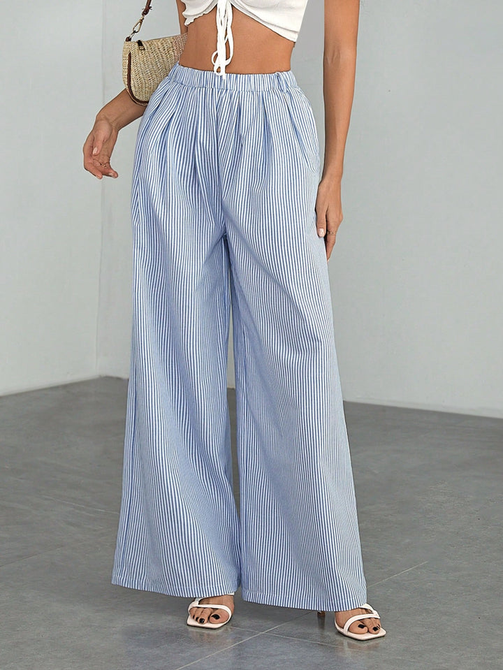 Pantaloni SHEIN, albastru