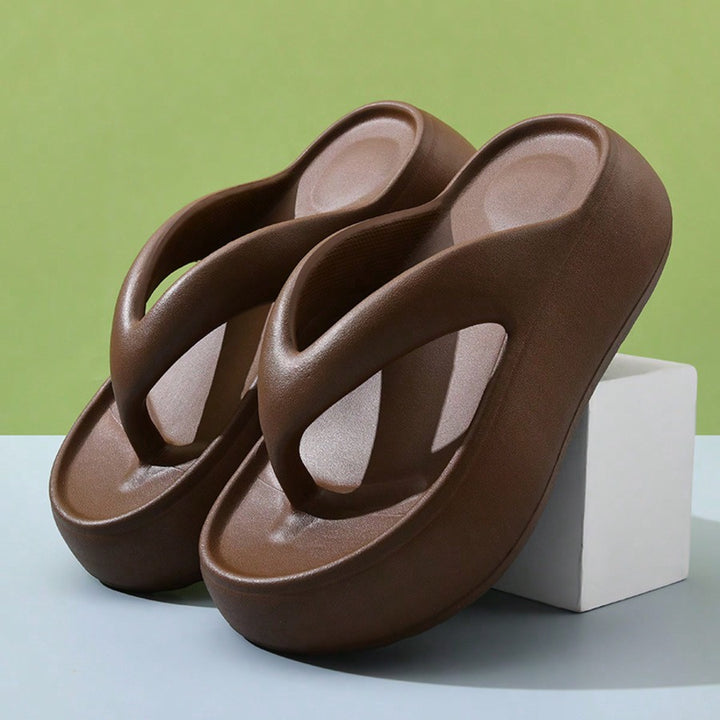 SHEIN Flip-Flops, barna