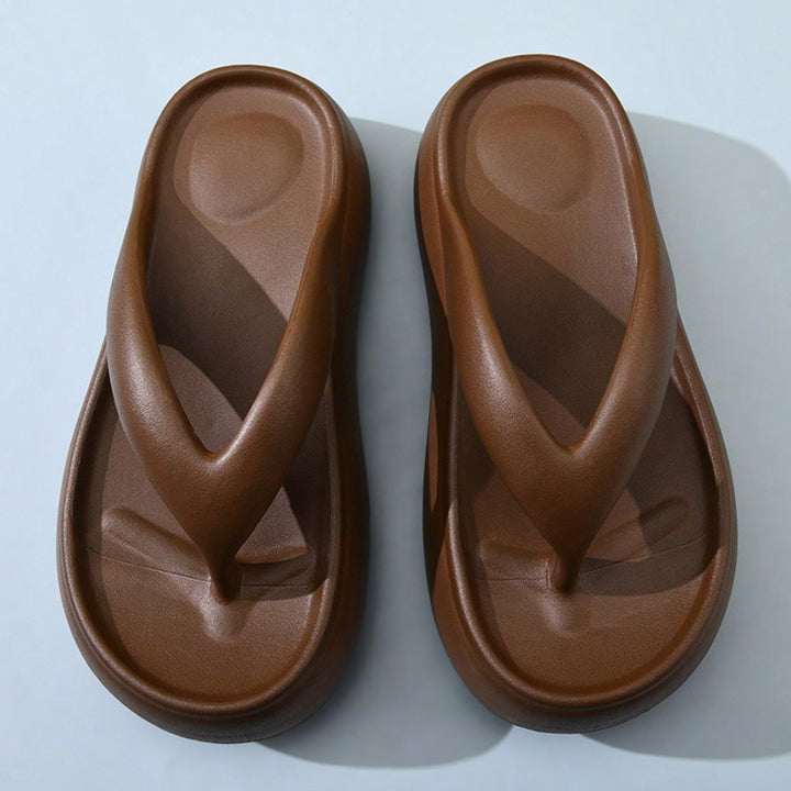 SHEIN Flip-Flops, barna