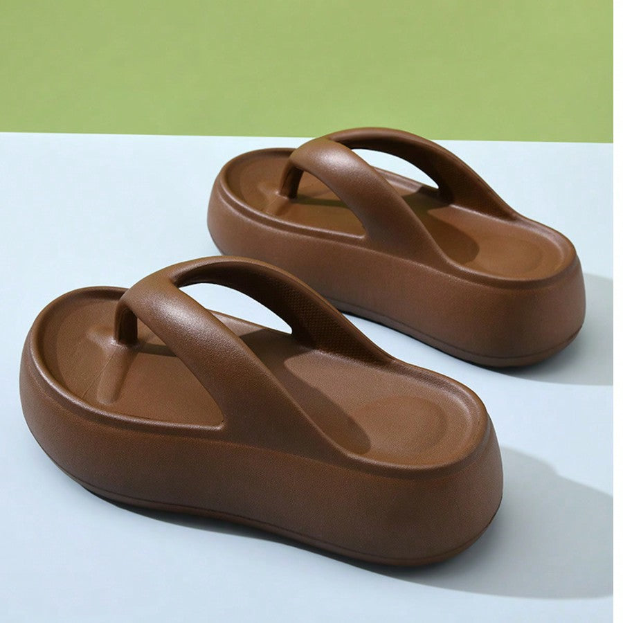 SHEIN Flip-Flops, barna