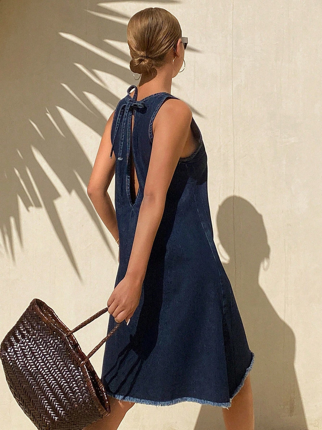 Rochie midi SHEIN, albastru