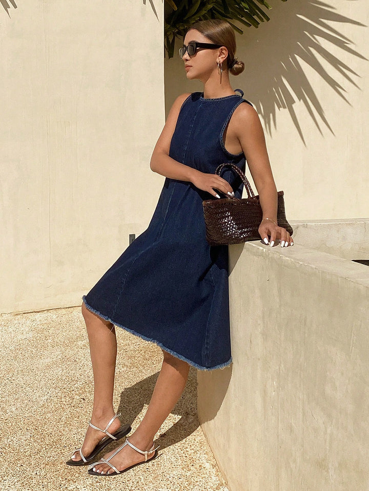 Rochie midi SHEIN, albastru