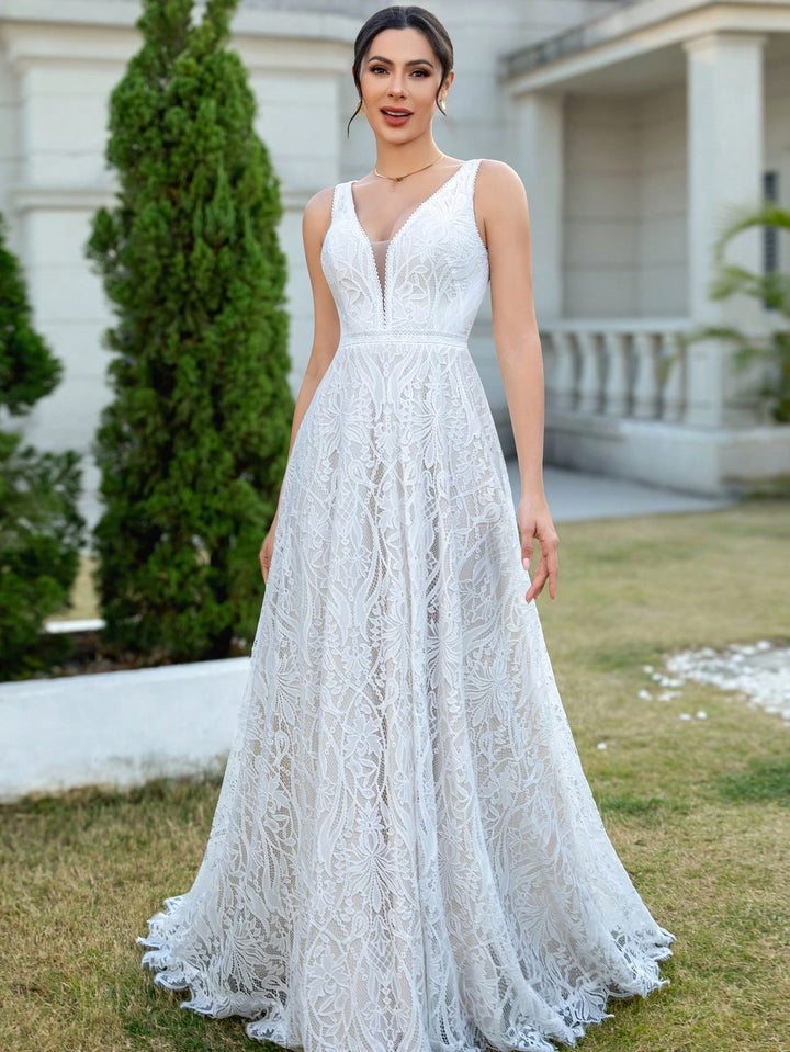 Rochie de mireasă SHEIN, alb