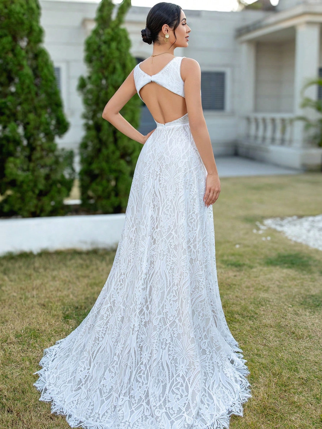 Rochie de mireasă SHEIN, alb