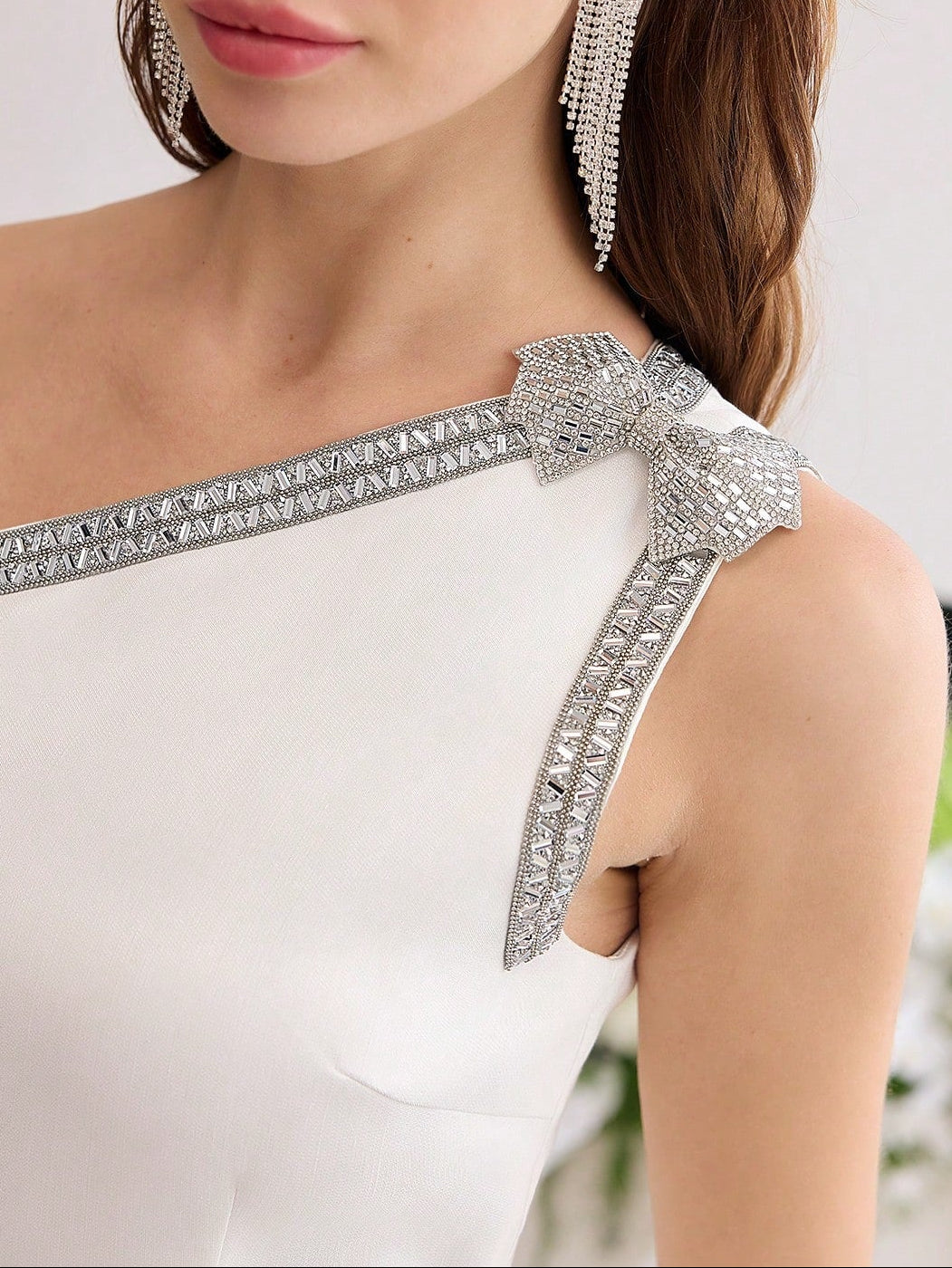 Rochie mini SHEIN, alb