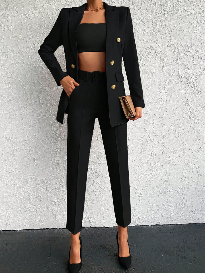 Costum SHEIN, negru